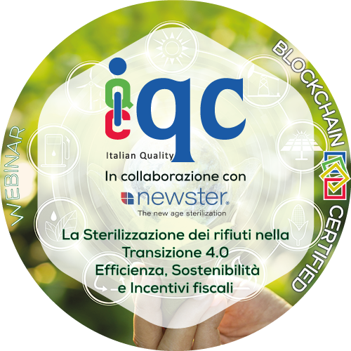 Webinar gratuito "La Sterilizzazione dei rifiuti nella Transizione 4.0 - Efficienza, Sostenibilità e Incentivi fiscali"